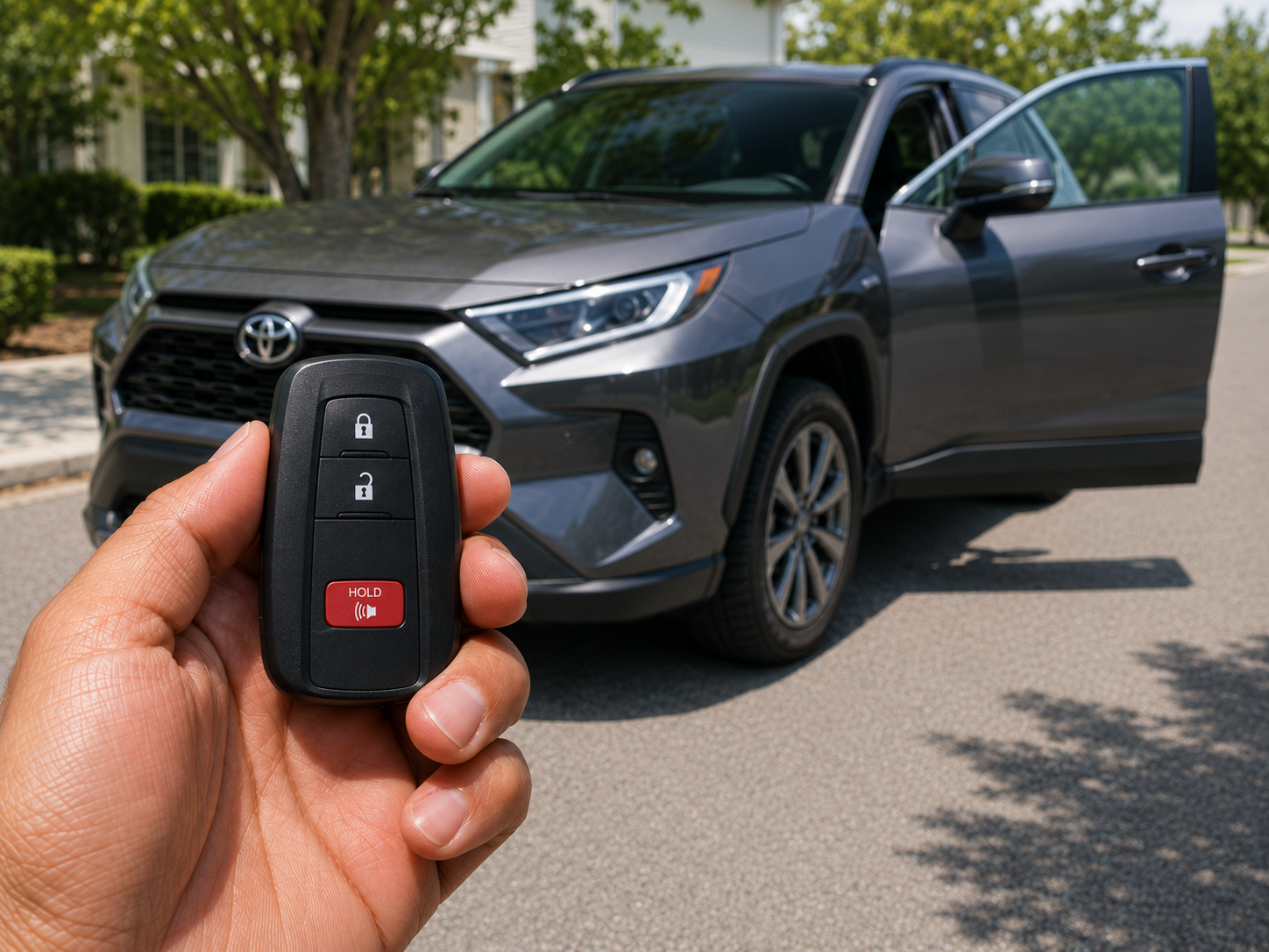 Toyota car key replacement in Tacoma WA with mobile automotive locksmith service. Call Pro Locksmith at 206-758-8303.